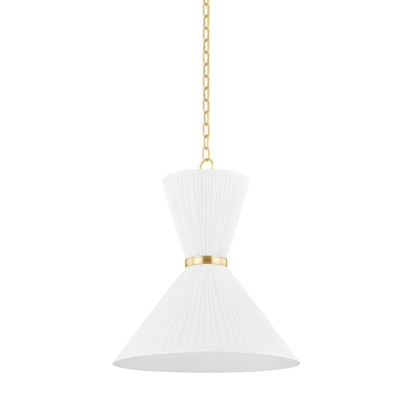 Hudson Valley - 5922-AGB - Two Light Pendant - Enid - Aged Brass
