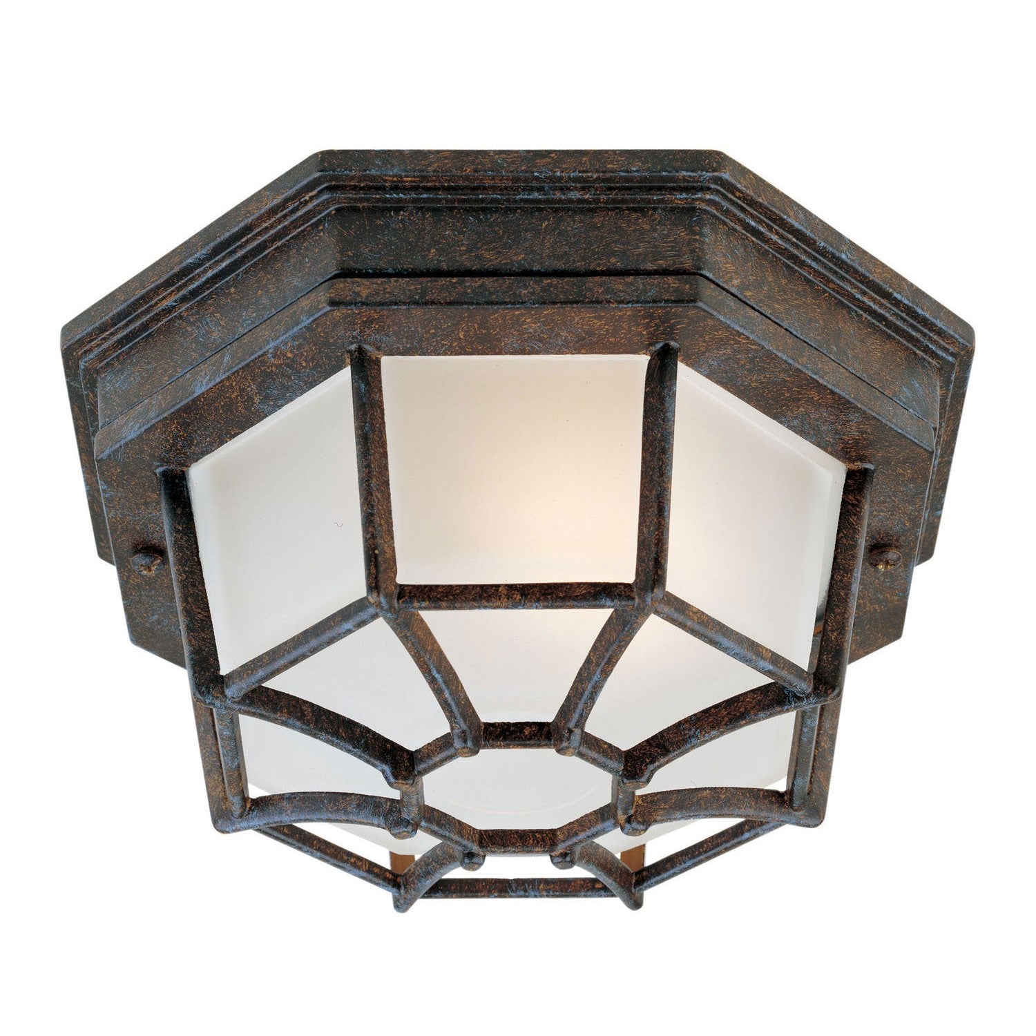 Savoy House - 5-2066-72 - One Light Flush Mount - Exterior Collections - Rustic Bronze