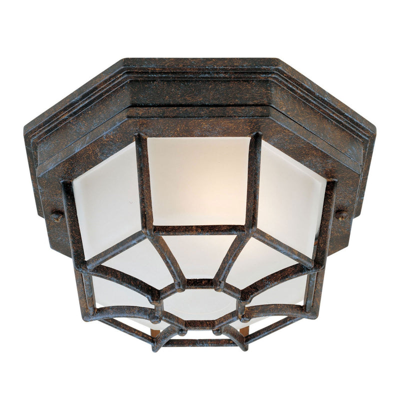Savoy House - 5-2066-72 - One Light Flush Mount - Exterior Collections - Rustic Bronze