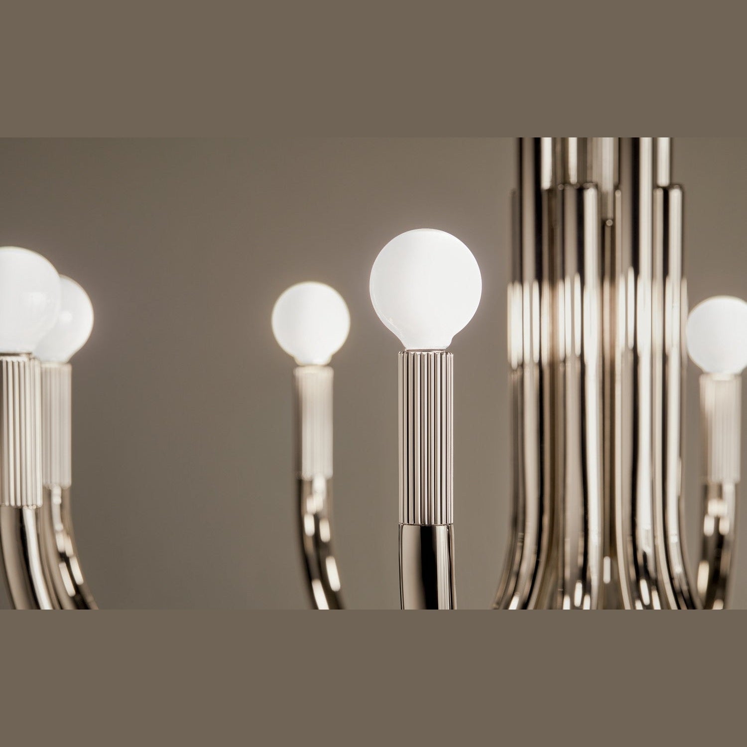 Kichler - 52550PN - Eight Light Chandelier - Odensa - Polished Nickel