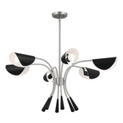 Kichler - 52559SN - Six Light Chandelier - Arcus - Satin Nickel