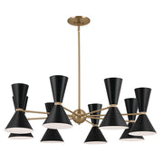 Kichler - 52567CPZBK - 16 Light Chandelier - Phix - Champagne Bronze