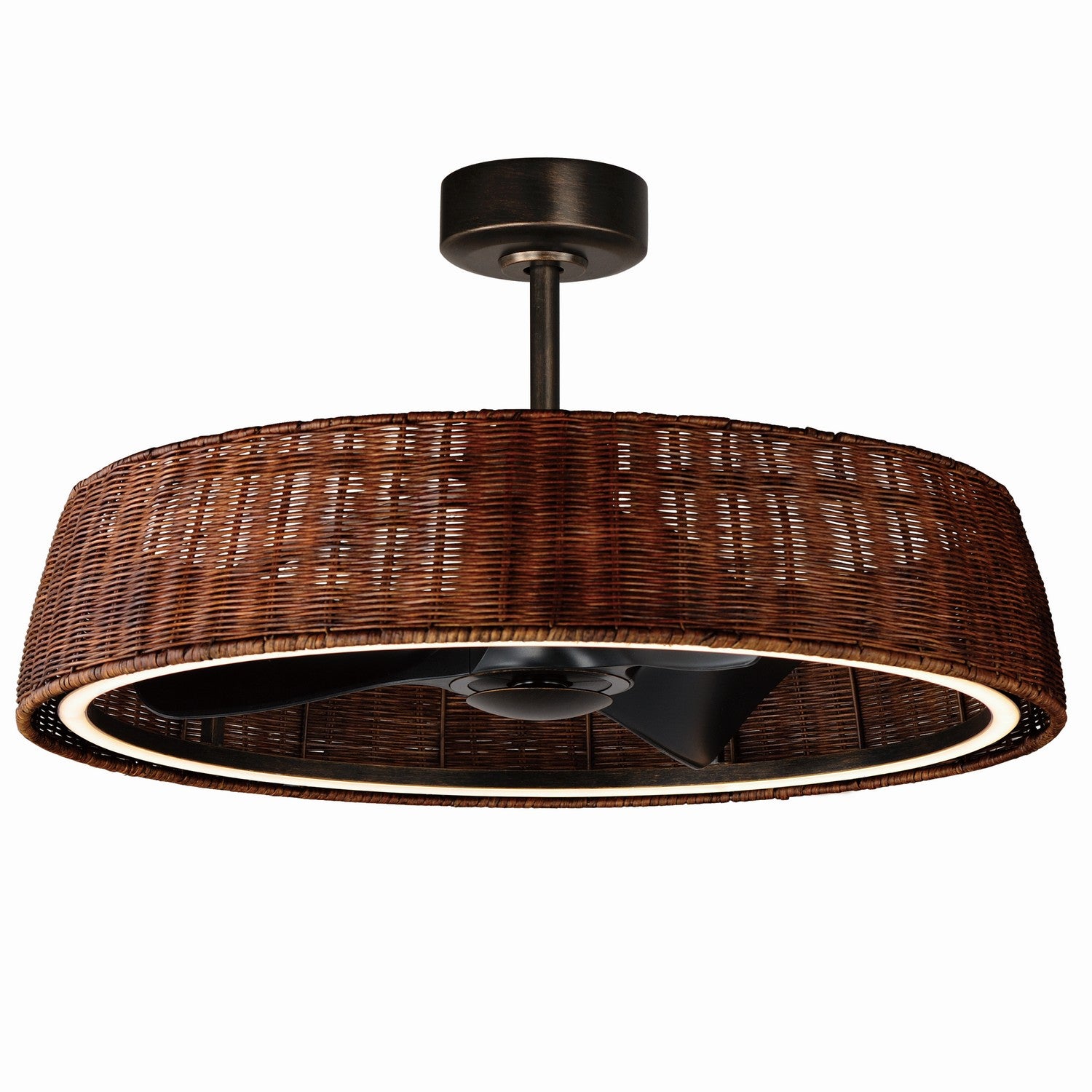 Maxim - 61014RADBZ - LED Fandelight - Tulum - Dark Bronze