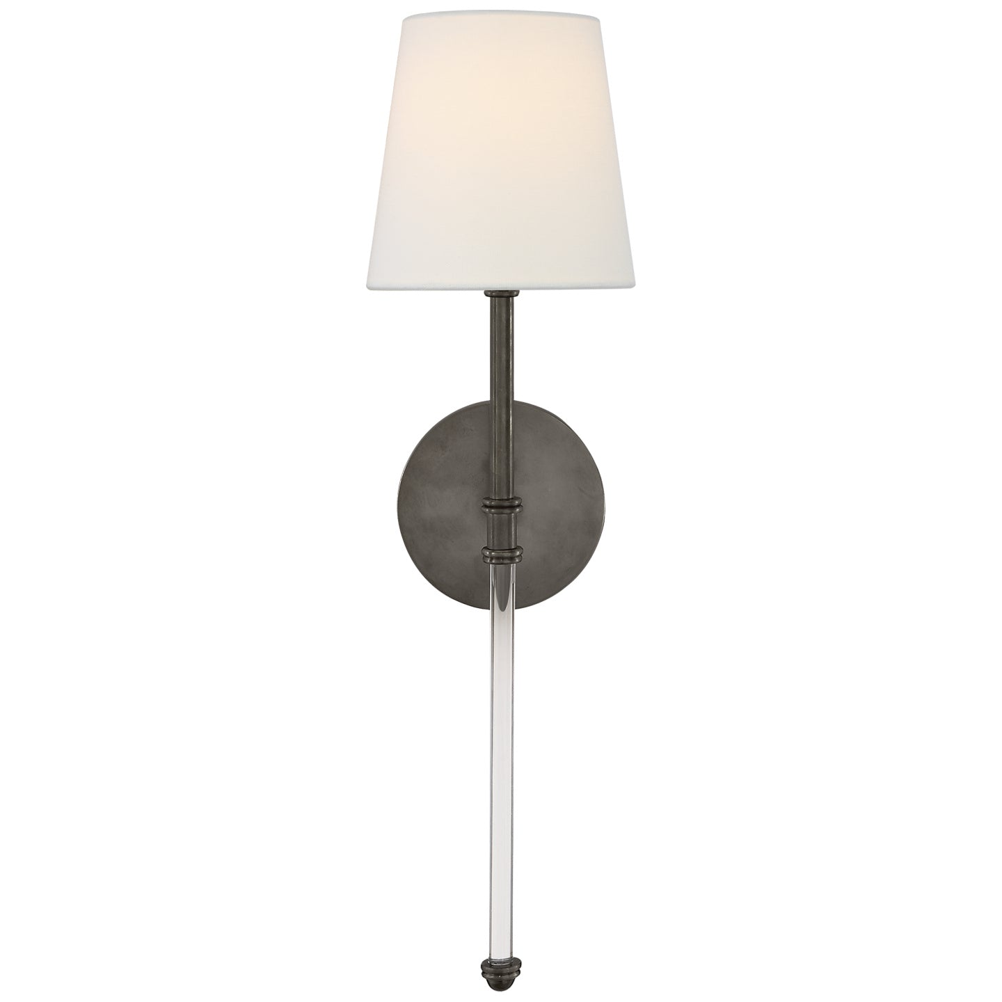 Visual Comfort Signature - SK 2016BZ-L - One Light Wall Sconce - CAMILLE - Bronze