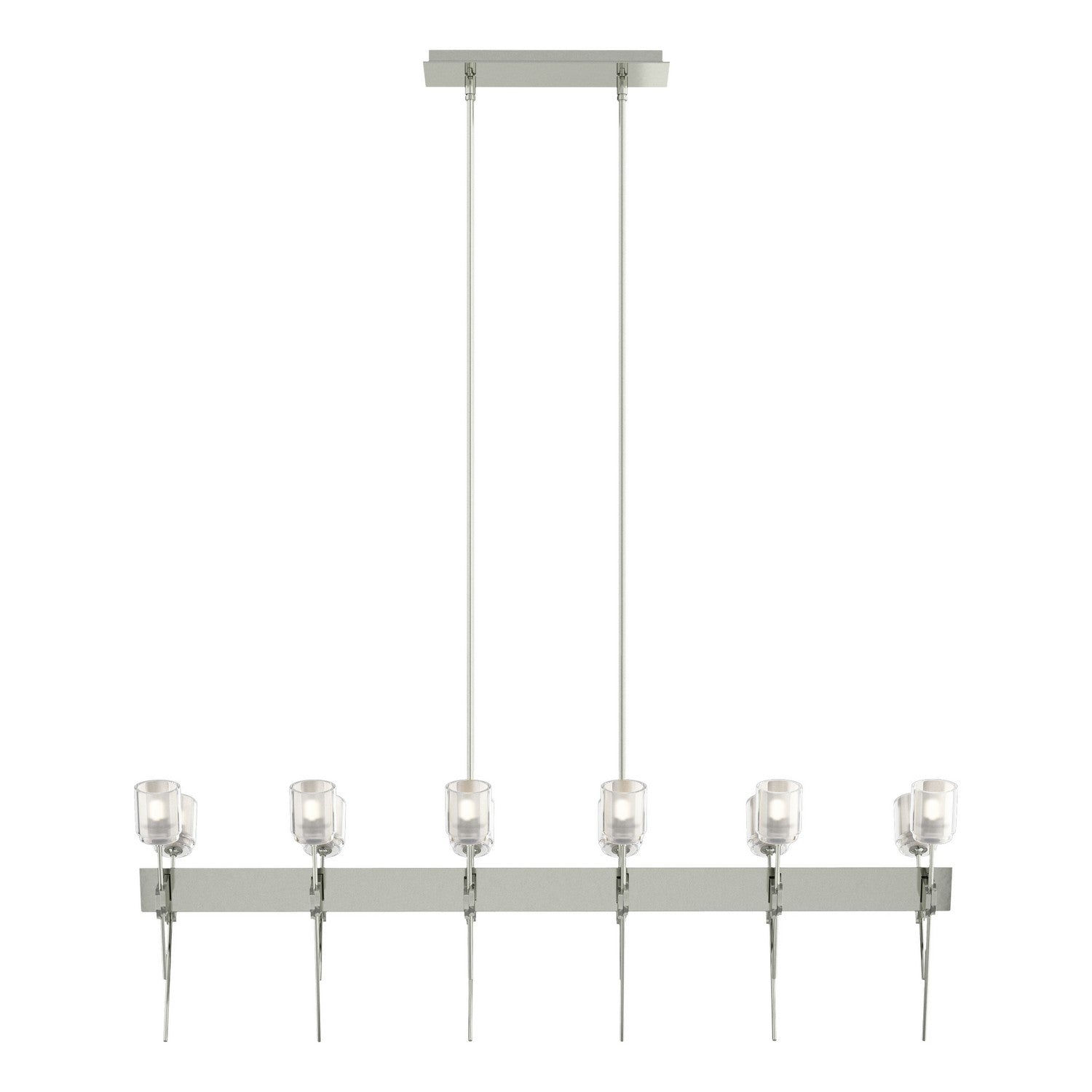 Hubbardton Forge - 131525-SKT-MULT-85-YC0369 - LED Pendant - Echo - Sterling
