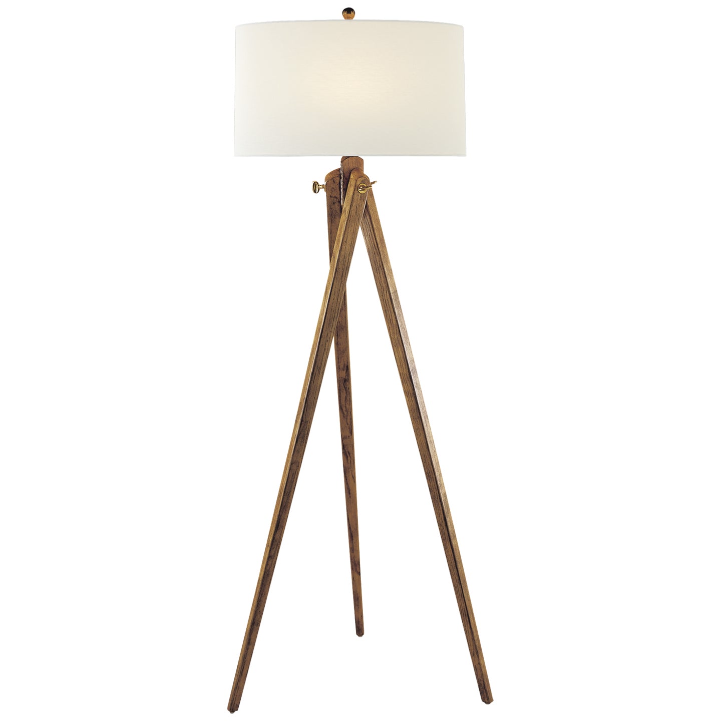 Visual Comfort Signature - SL 1700FW-L - One Light Floor Lamp - Tripod - French Waxed Wood