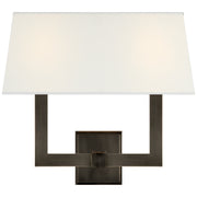 Visual Comfort Signature - SL 2820BZ-L2 - Two Light Wall Sconce - Square Tube - Bronze