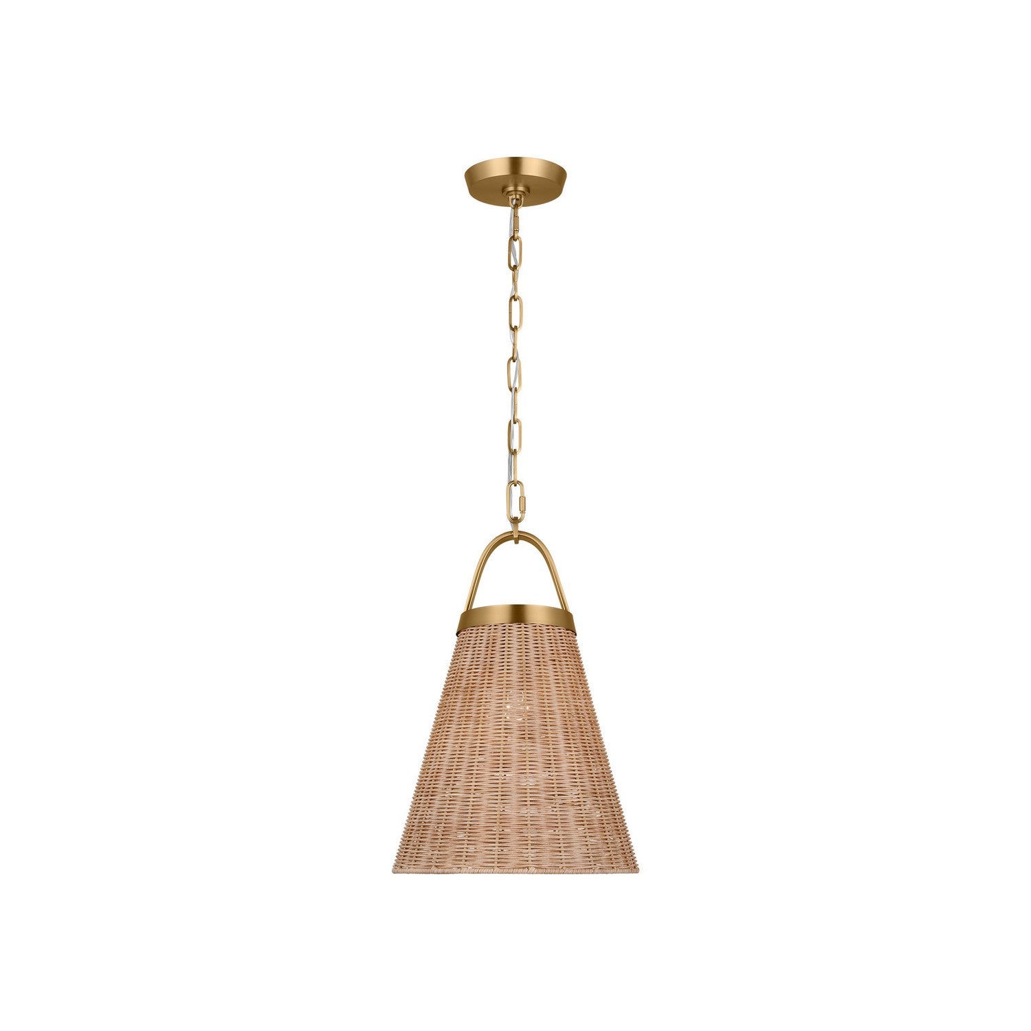 Visual Comfort Studio - CP1421BBS - One Light Pendant - Whitby - Burnished Brass