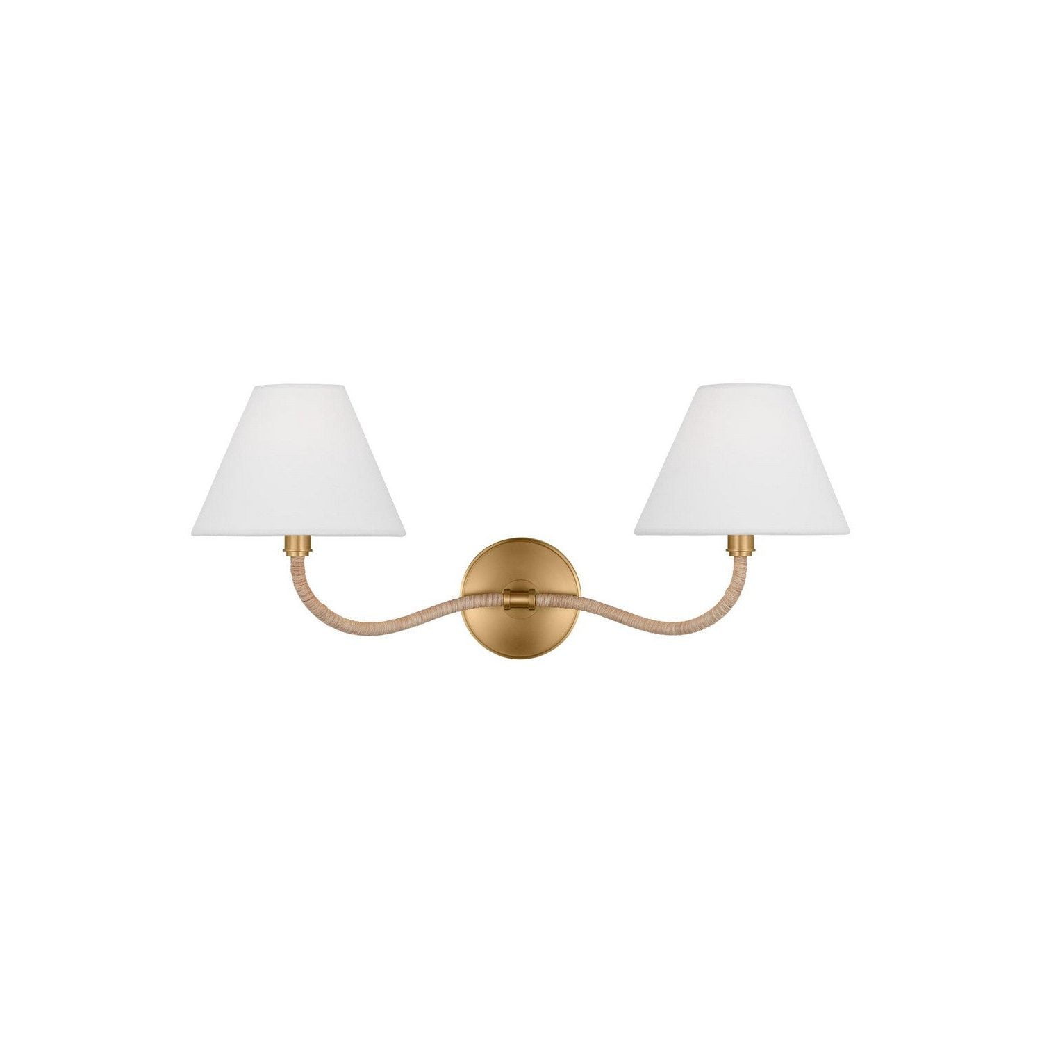 Visual Comfort Studio - CW1302BBS - Two Light Wall Sconce - Laguna - Burnished Brass