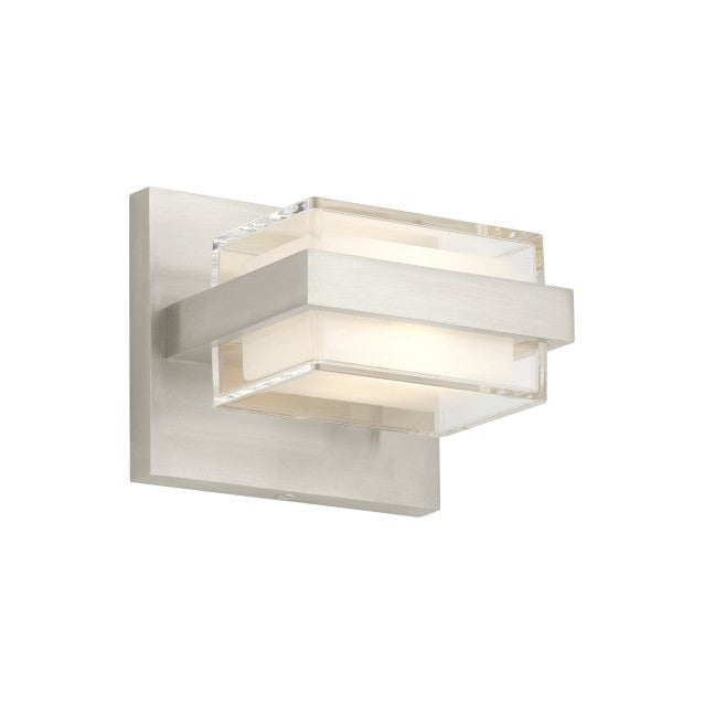 Visual Comfort Modern - 700BCKMD1B-LED930-277 - LED Bath Vanity - Kamden - Nightshade Black