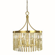 Framburg - 5755 BR - Six Light Chandelier - Holly - Brushed Brass