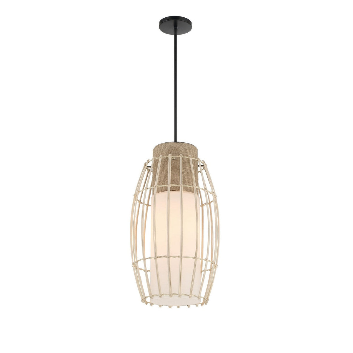 Minka-Lavery - 1104-66A - One Light Pendant - Watermill - Coal