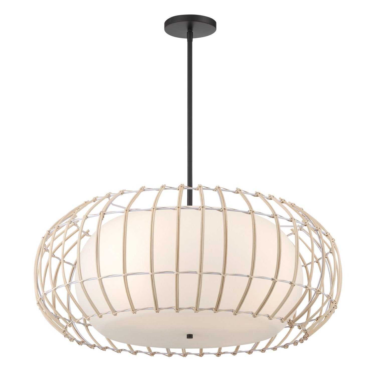 Minka-Lavery - 1106-66A - Four Light Pendant - Watermill - Coal