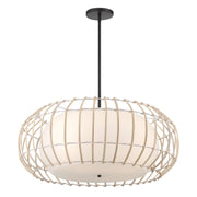 Minka-Lavery - 1106-66A - Four Light Pendant - Watermill - Coal