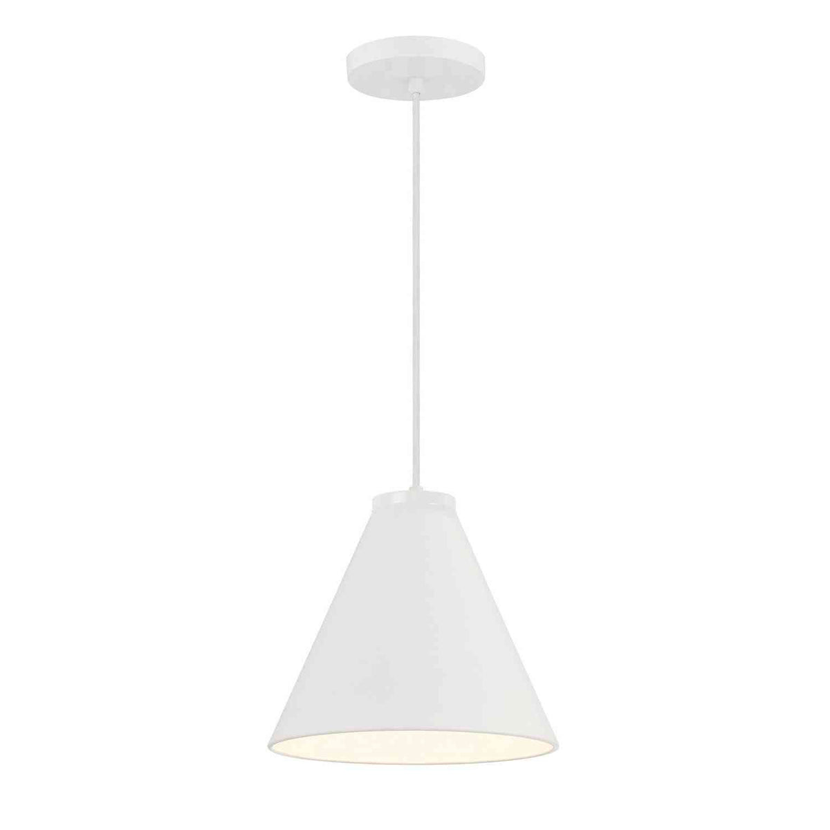 Minka-Lavery - 6201-44 - One Light Hanging Lantern - Vantage Pendants - White