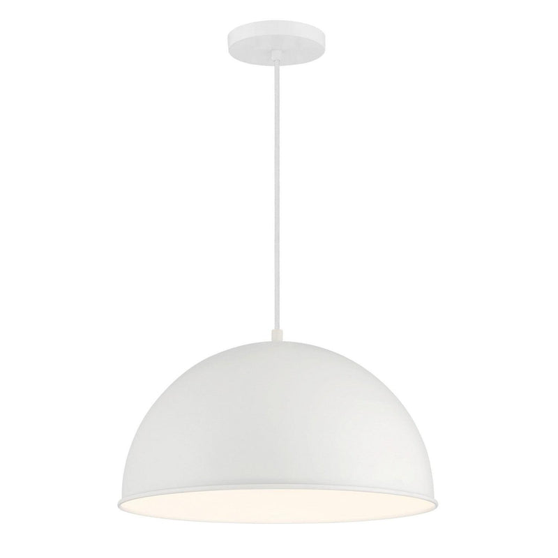 Minka-Lavery - 6203-44 - One Light Hanging Lantern - Vantage Pendants - White