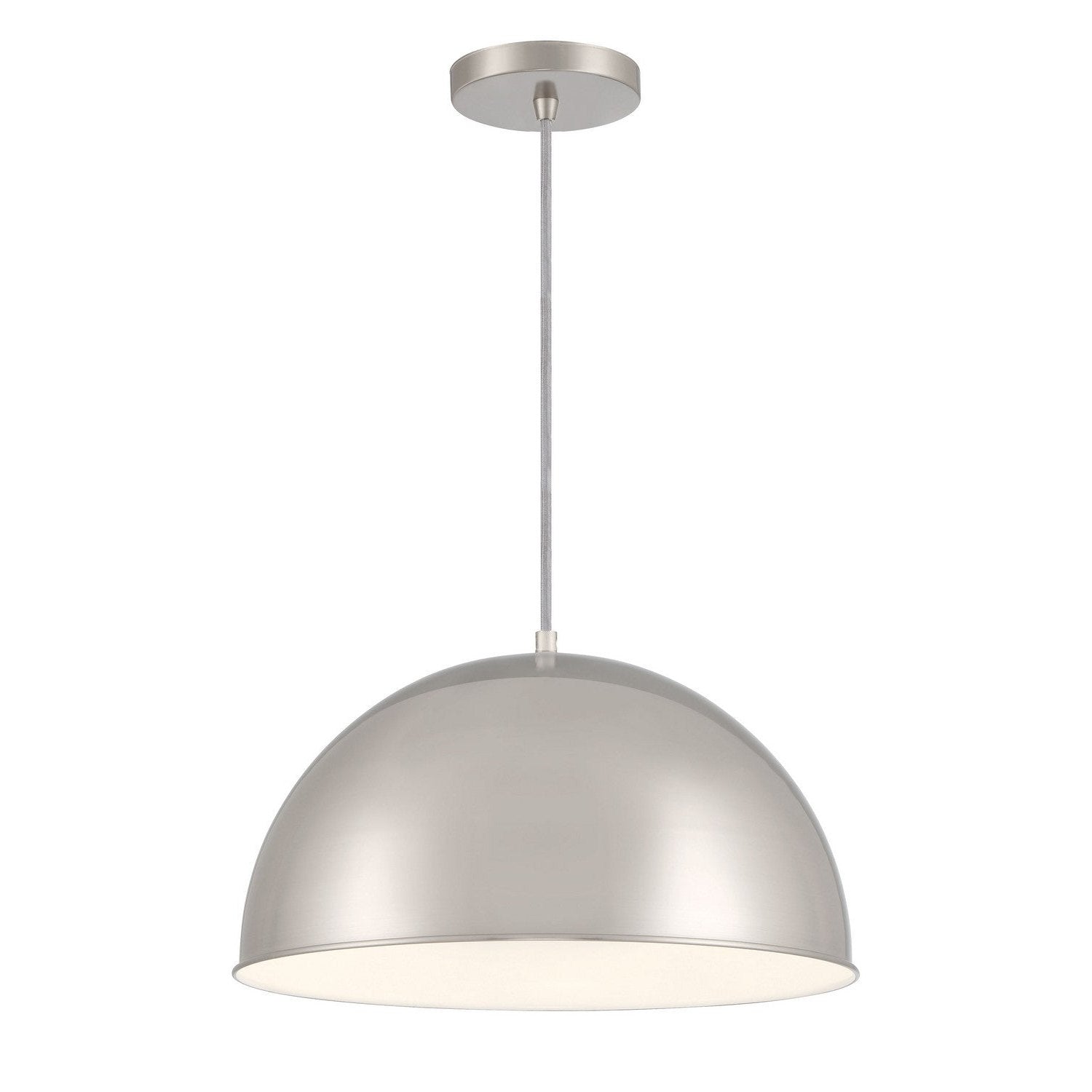 Minka-Lavery - 6203-84 - One Light Hanging Lantern - Vantage Pendants - Brushed Nickel