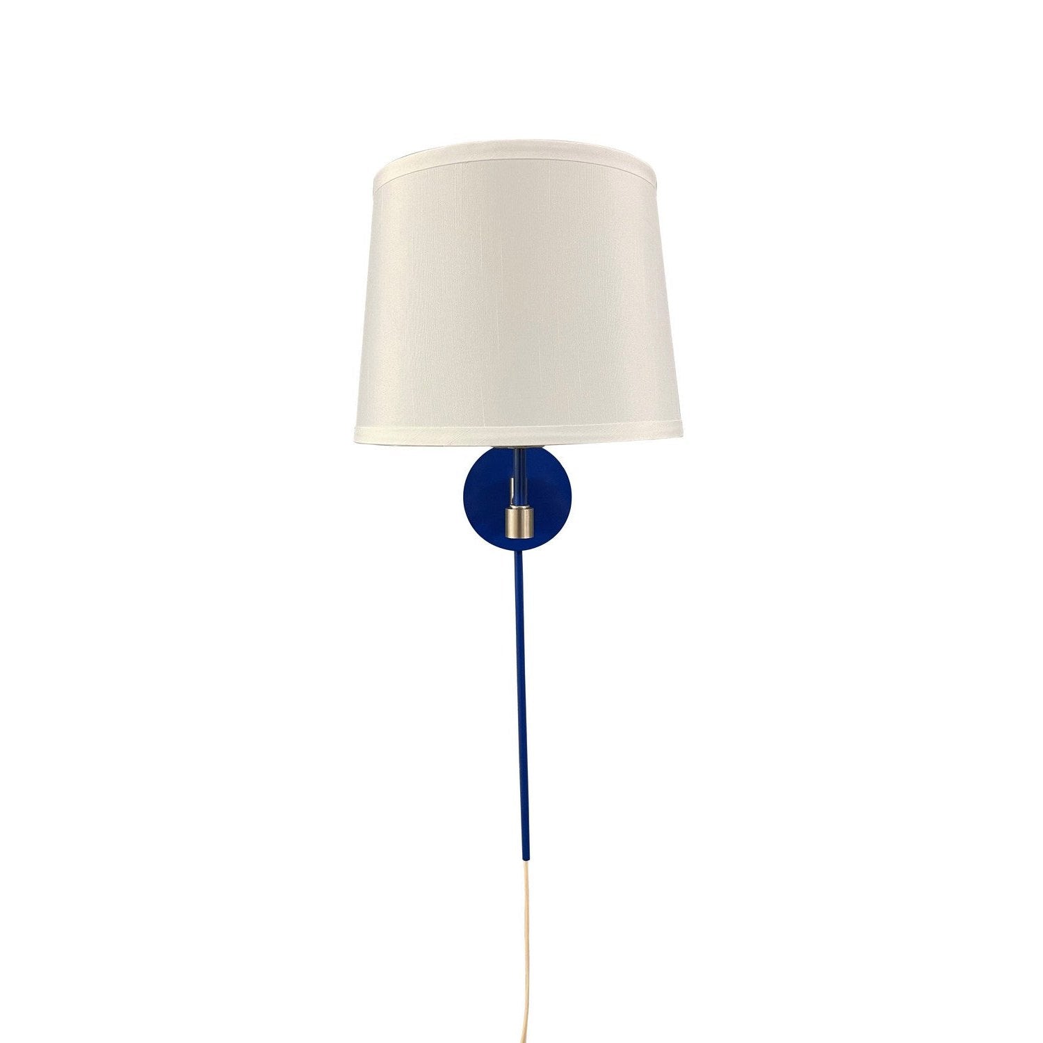 House of Troy - S575-COSN - One Light Wall Swing Lamp - Sawyer - Colbalt/Satin Nickel