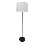 House of Troy - S500-BLKSN - One Light Floor Lamp - Sawyer - Black/Satin Nickel