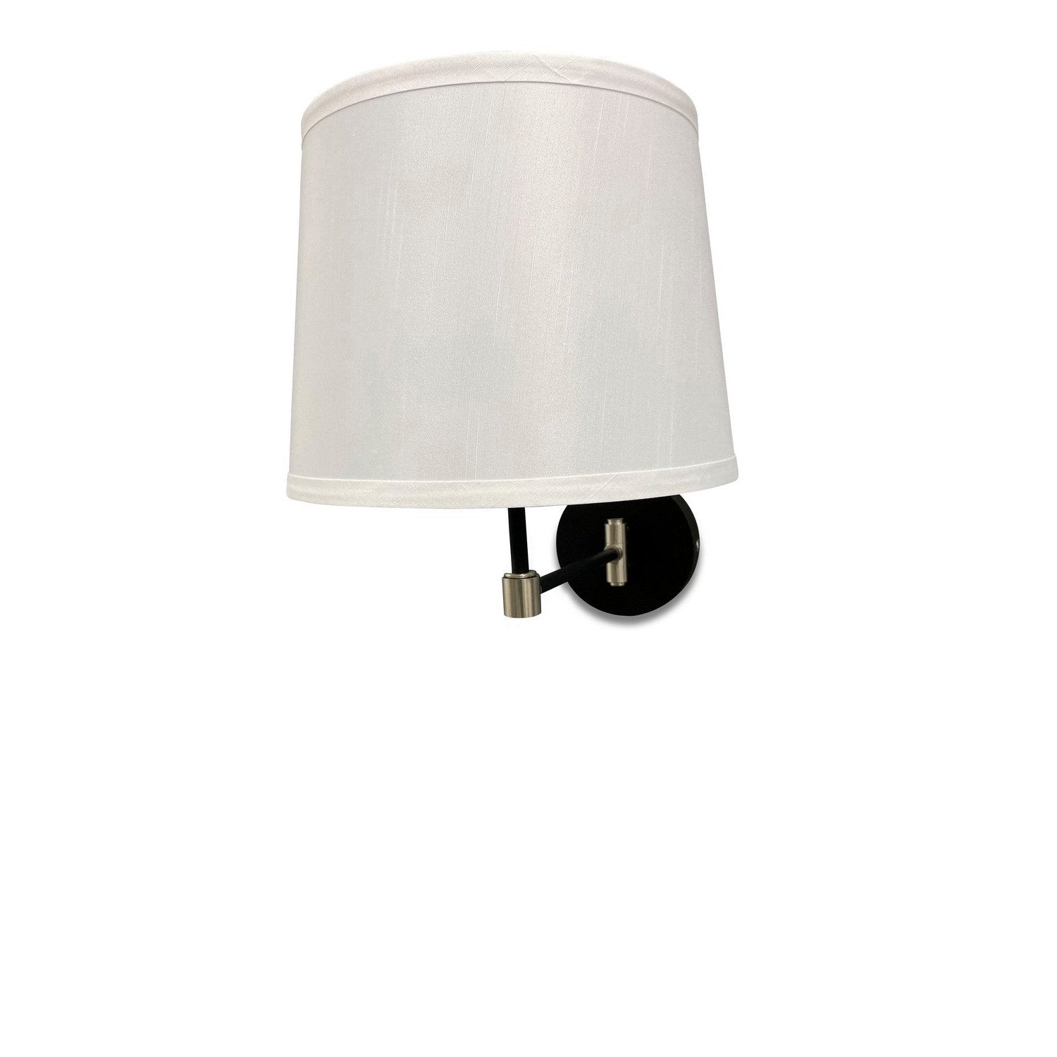 House of Troy - S575-BLKSN - One Light Wall Swing Lamp - Sawyer - Black/Satin Nickel