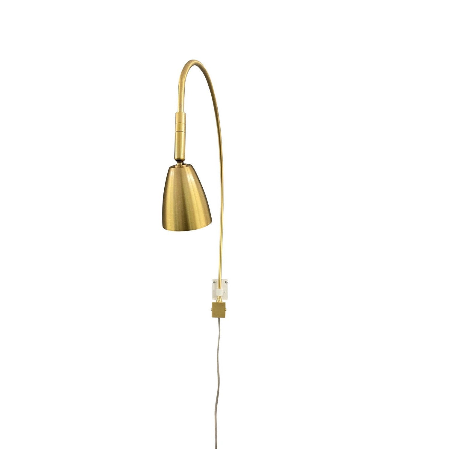 House of Troy - AALED-NTB - LED Picture Light - Arch - Natural Brass
