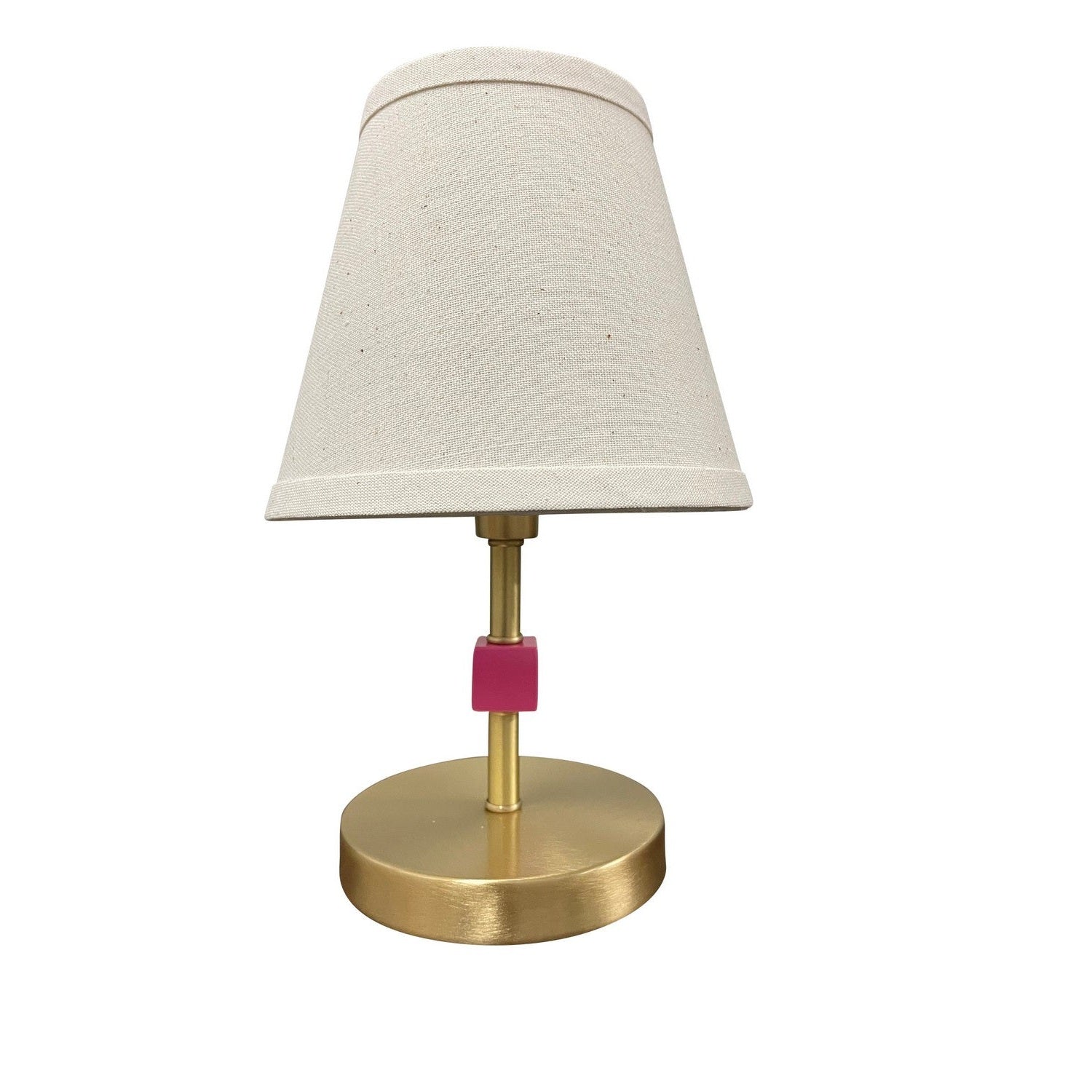 House of Troy - B203-SB/OR - One Light Accent Lamp - Bryson - Satin Brass/Orchid