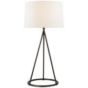 Visual Comfort Signature - TOB 3026AI-L - One Light Table Lamp - Nina - Aged Iron
