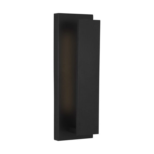 Visual Comfort Modern - 700OWNTE17B-LED930 - LED Outdoor Wall Sconce - Nate - Black