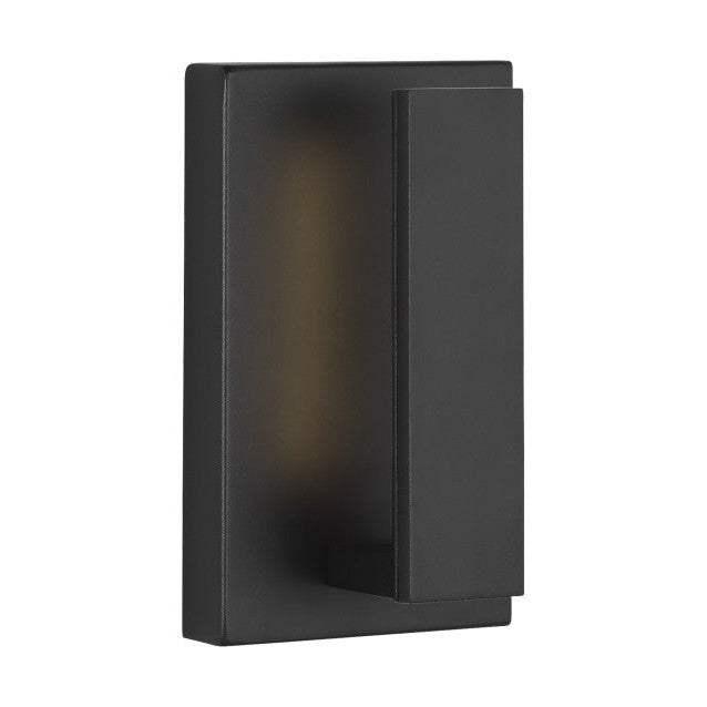 Visual Comfort Modern - 700OWNTE9B-LED930 - LED Outdoor Wall Sconce - Nate - Black