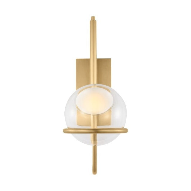 Visual Comfort Modern - 700WSCRBY18NB-LED927 - LED Wall Sconce - Crosby - Natural Brass