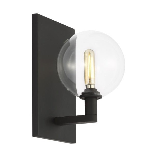 Visual Comfort Modern - 700WSGMBSCB - One Light Wall Sconce - Gambit - Nightshade Black
