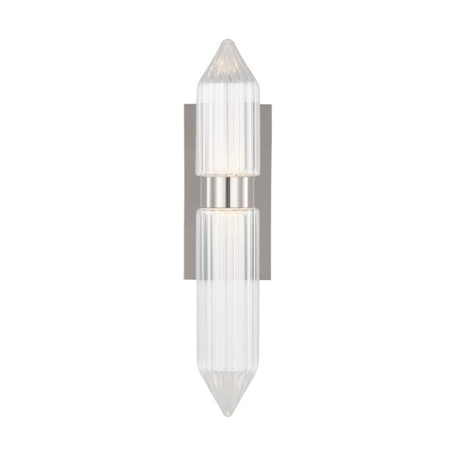 Visual Comfort Modern - 700WSLGSN18N-LED927-277 - LED Wall Sconce - Langston - Polished Nickel