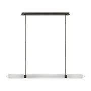Visual Comfort Modern - AKLS28627PZ - LED Linear Chandelier - Langston - Plated Dark Bronze