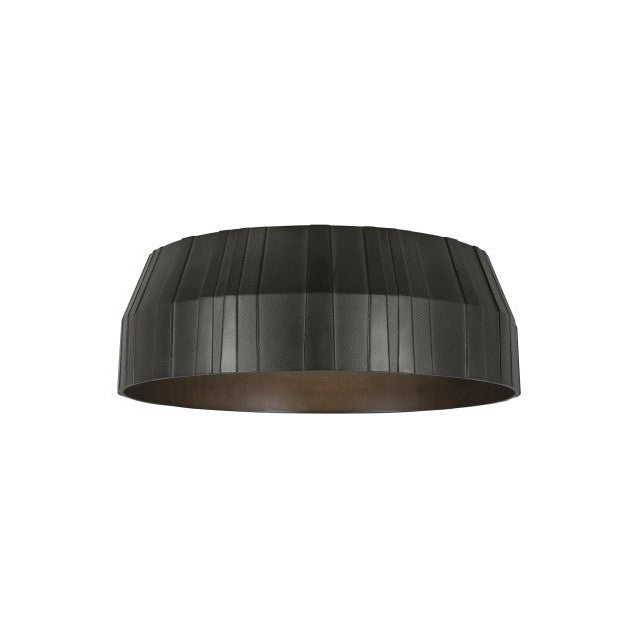 Visual Comfort Modern - CDFM18027PZ - LED Flushmount - Bling - Plated Dark Bronze
