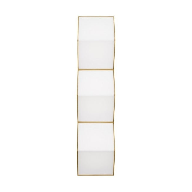 Visual Comfort Modern - CDWS11127WNB - LED Wall Sconce - Zig Zag - Natural Brass