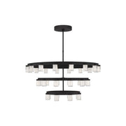 Visual Comfort Modern - KWCH19627B - LED Chandelier - Esfera - Nightshade Black