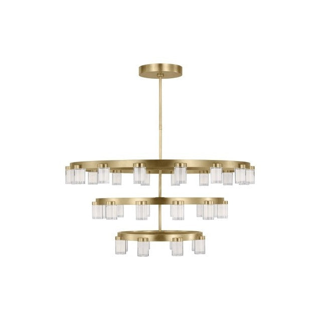 Visual Comfort Modern - KWCH19627NB - LED Chandelier - Esfera - Natural Brass