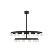 Visual Comfort Modern - KWCH19727B - LED Chandelier - Esfera - Nightshade Black