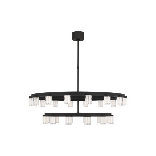 Visual Comfort Modern - KWCH19727B - LED Chandelier - Esfera - Nightshade Black