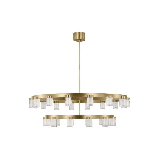 Visual Comfort Modern - KWCH19727NB - LED Chandelier - Esfera - Natural Brass