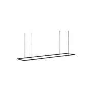 Visual Comfort Modern - MDLS18627B - LED Linear Suspension - Stagger - Nightshade Black