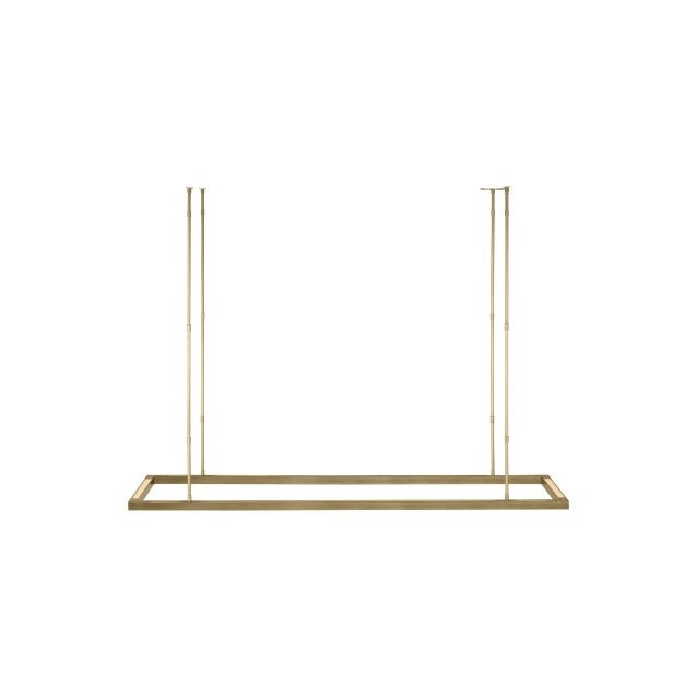 Visual Comfort Modern - MDLS18727NB - LED Linear Suspension - Stagger - Natural Brass