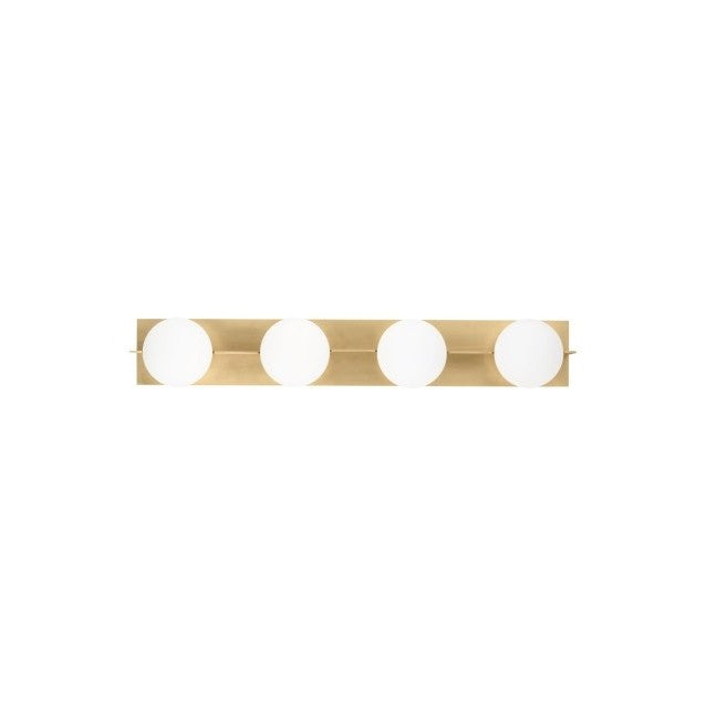 Visual Comfort Modern - SLBA123NB - Four Light Bath Vanity - Orbel - Natural Brass