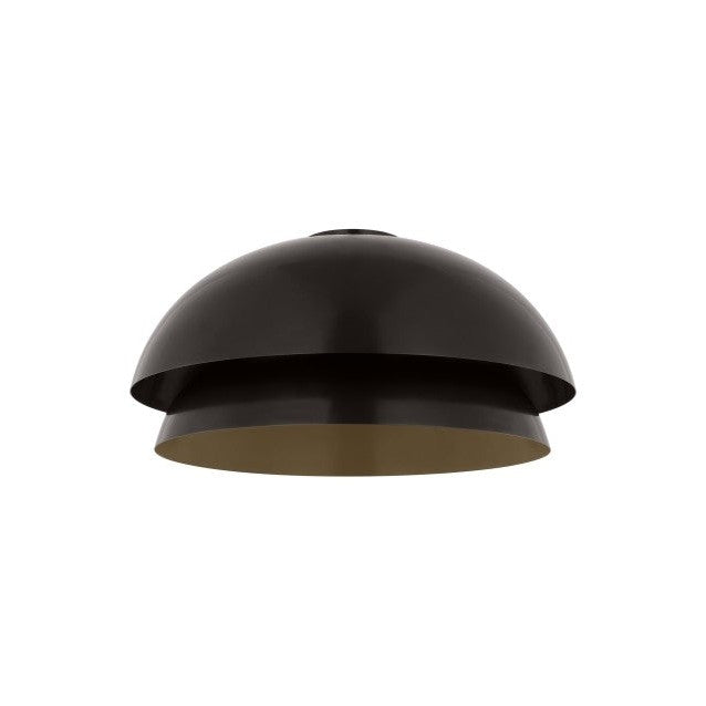 Visual Comfort Modern - SLFM13627BZ - LED Flushmount - Shanti - Dark Bronze