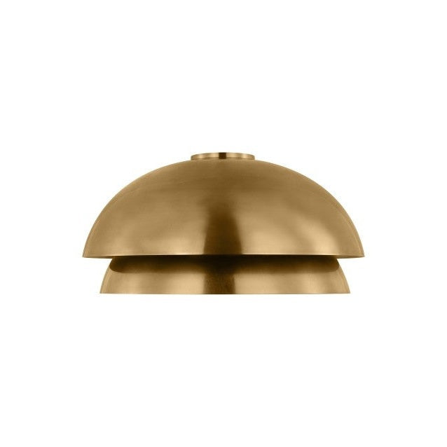 Visual Comfort Modern - SLFM13627NB - LED Flush Mount - Shanti - Natural Brass
