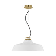 Visual Comfort Modern - SLPD13027WNB - LED Pendant - Natural Brass