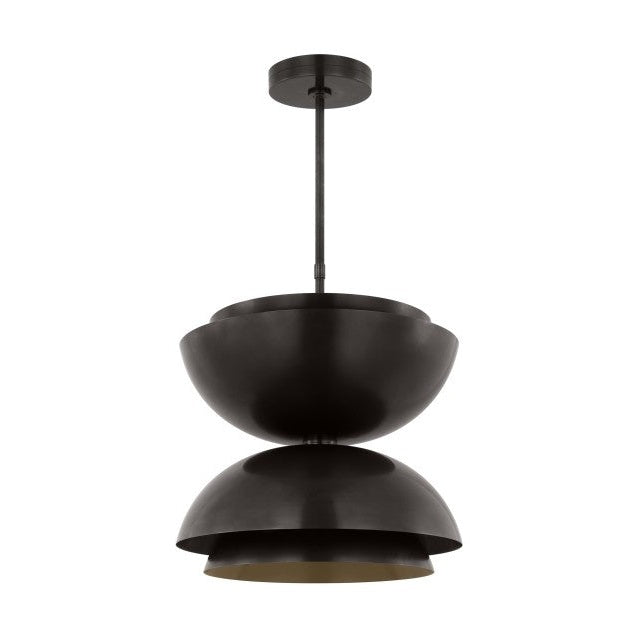 Visual Comfort Modern - SLPD13227BZ - LED Pendant - Shanti - Dark Bronze