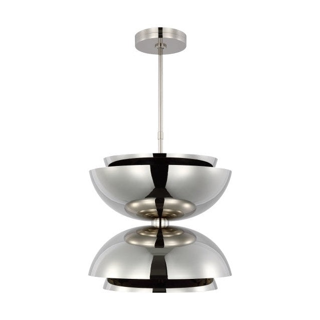 Visual Comfort Modern - SLPD13227N - LED Pendant - Shanti - Polished Nickel