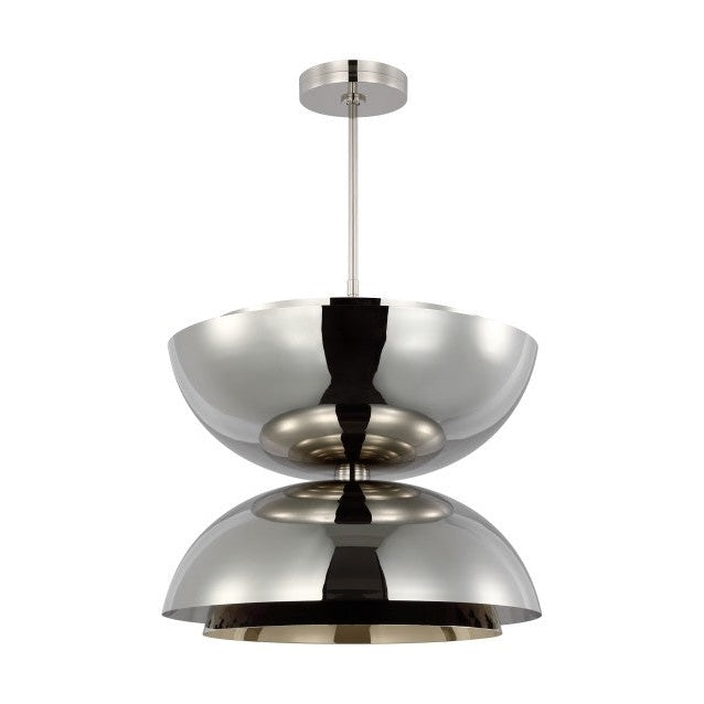 Visual Comfort Modern - SLPD13327N - LED Pendant - Shanti - Polished Nickel