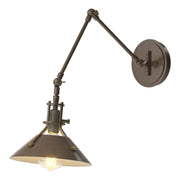 Hubbardton Forge - 209320-SKT-05-05 - One Light Wall Sconce - Henry - Bronze